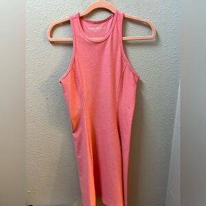 Outdoor Voices fit & flare exercise dress size XS in coral pink